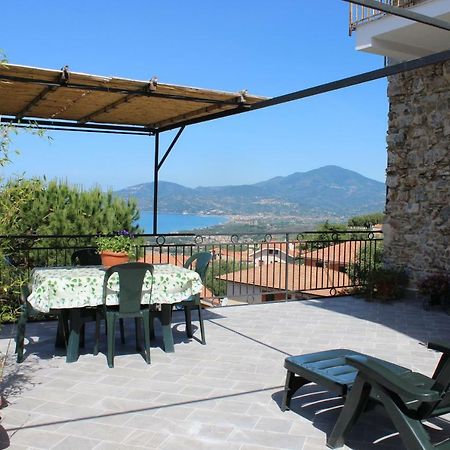 La Terrazza Sul Mare Villa Ascea Bagian luar foto