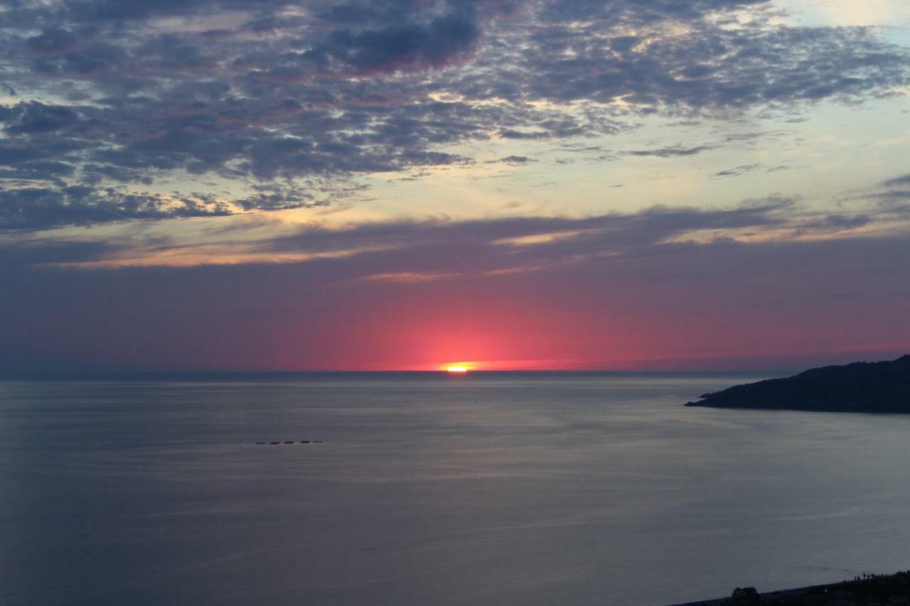La Terrazza Sul Mare Villa Ascea Bagian luar foto