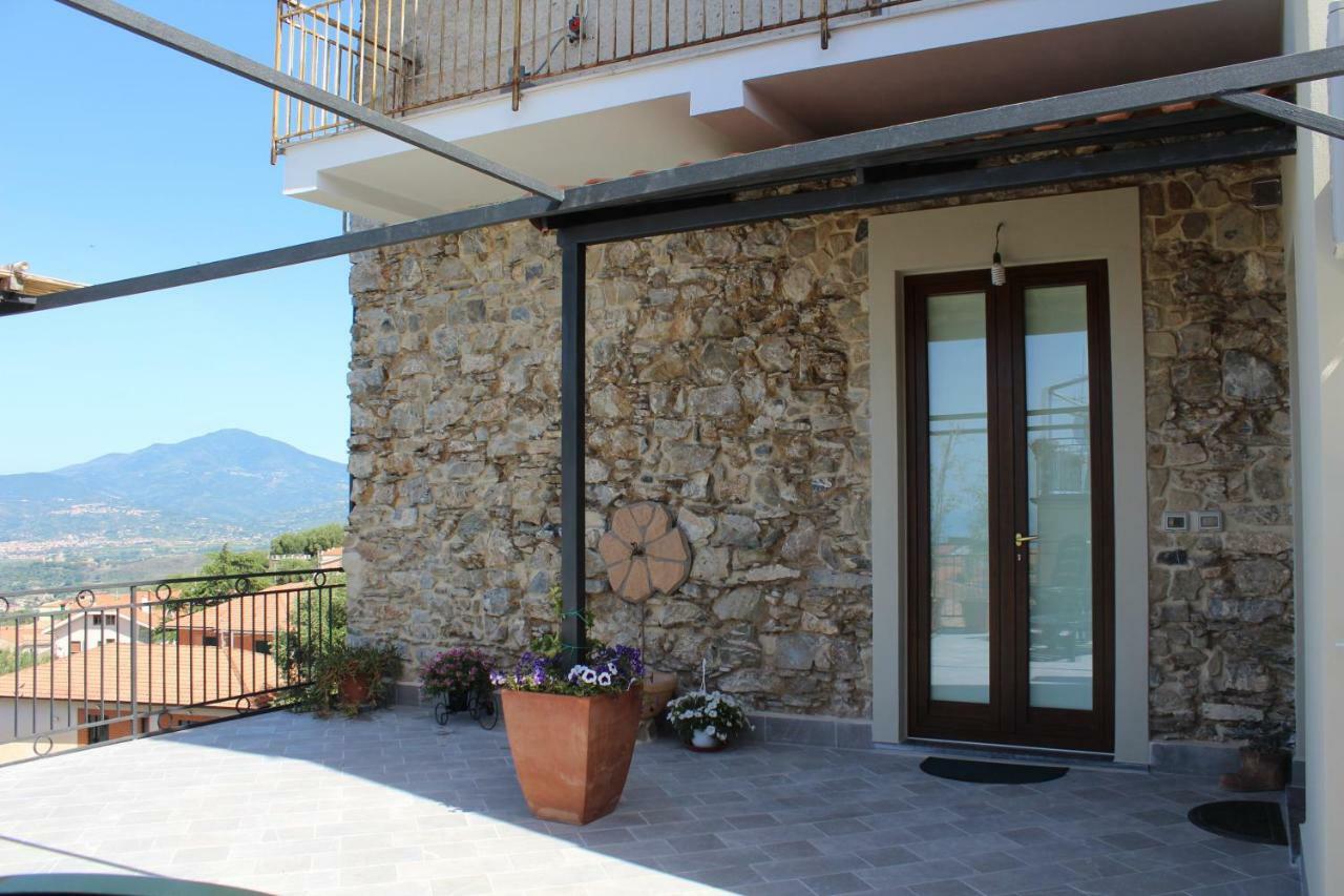 La Terrazza Sul Mare Villa Ascea Bagian luar foto